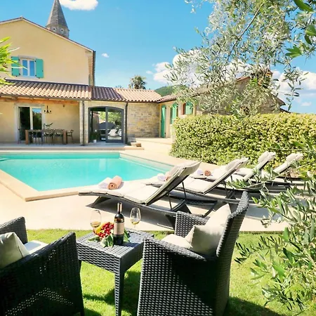 Benvenuti Near Motovun For 8 People - Pet Friendly With Salt - Water Pool Villa *